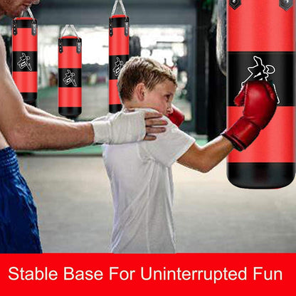 Boxsack hängend Punching Säcke Muay Martial Arts MMA 100x30 cm