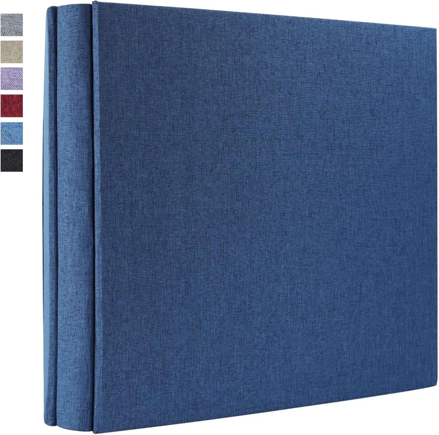 Einsteck-Fotoalbum 10x15 Schwarze Seiten Groß Kapazität für