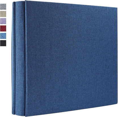 Einsteck-Fotoalbum 10x15 Schwarze Seiten Groß Kapazität für