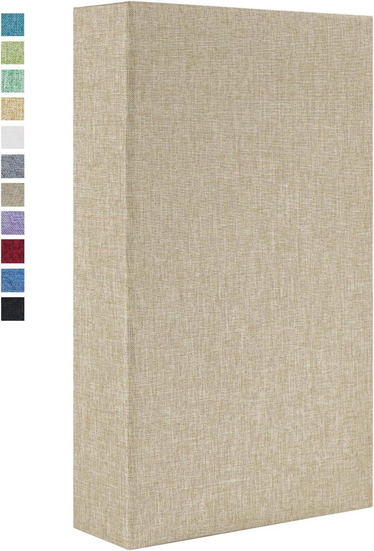 Einsteck-Fotoalbum 10x15 Schwarze Seiten Groß Kapazität für