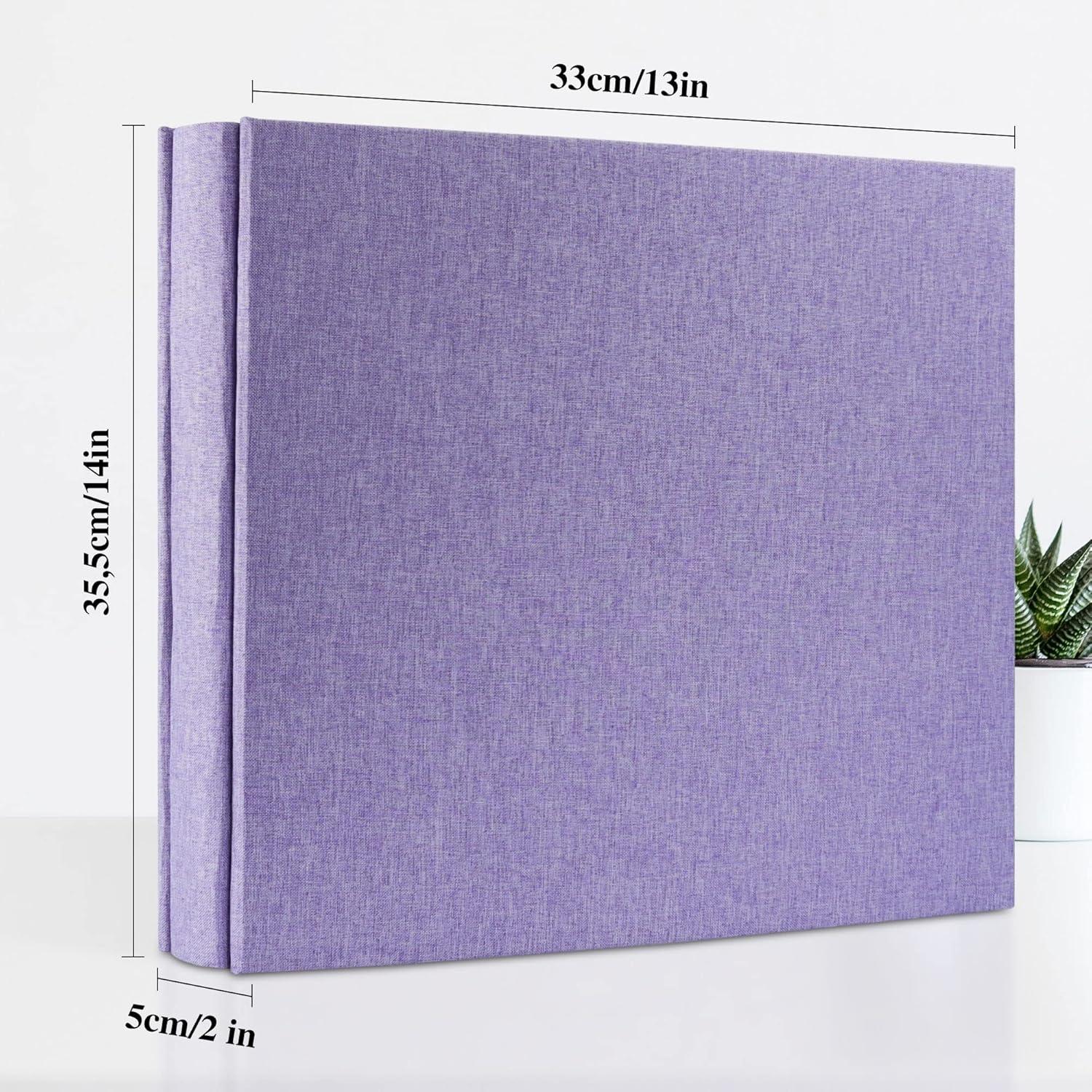 Fotoalbum 10x15 Einsteckalbum 600 Schwarze Seiten Hochzeit