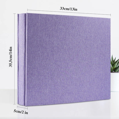 Fotoalbum 10x15 Einsteckalbum 600 Schwarze Seiten Hochzeit