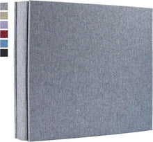 Einsteck-Fotoalbum 10x15 mit 600 Schwarze Seiten Groß Kapazität für