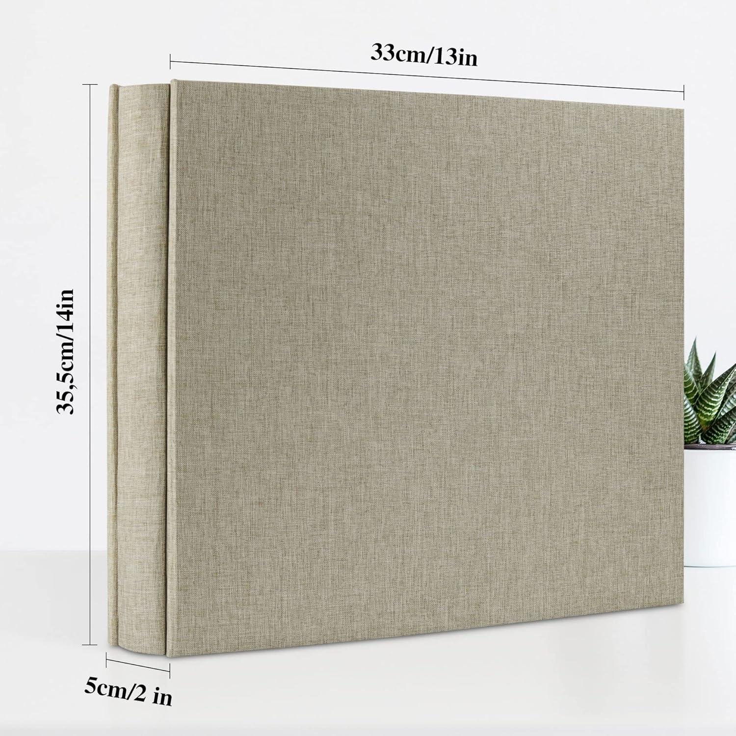 Vintage Einsteck-Fotoalbum 10x15 cm mit 600 Seiten für