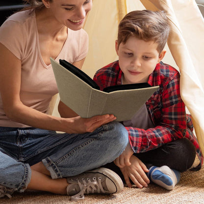 Vienrose Einsteck-Fotoalbum 10x15 Schwarz 300 Seiten