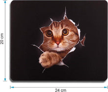 Kleines Mauspad 24x20x0,3 cm Niedliches Design Katze 240x200