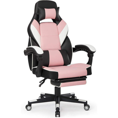 Gaming Stuhl, Ergonomischer Gamer Stuhl mit verstellbaren