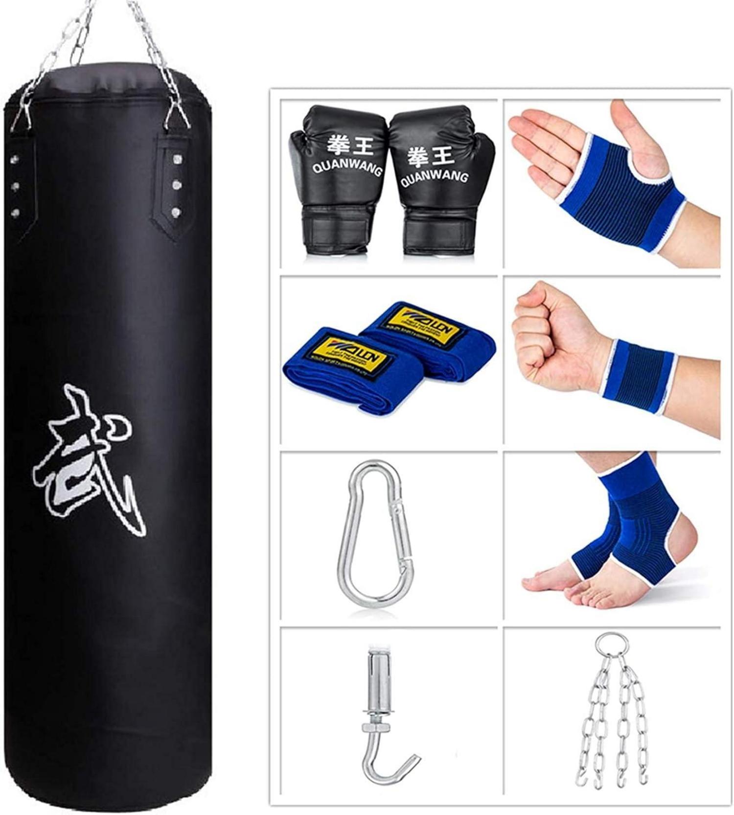 Boxsack Hängend Sandsack Kinder Set Erwachsene Jugendliche Punching