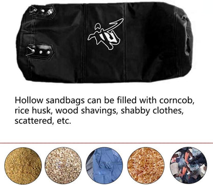 Boxsack Hängend Sandsack Boxen für Muay Thai MMA UFC 100/120cm - Schwarz