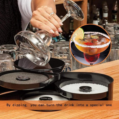 3 in 1 Glas Rimmer Margarita Cocktail Zubehör Bar Zubehör