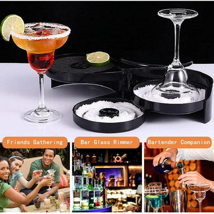 3 in 1 Glas Rimmer Margarita Cocktail Zubehör Bar Zubehör