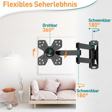 Monitor Wandhalterung Schwenkbar Neigbar 14-30 Zoll VESA