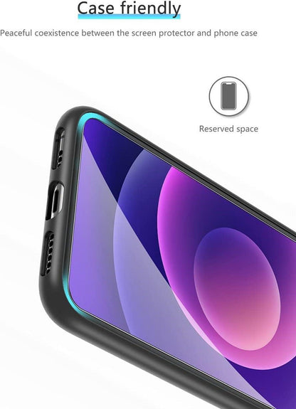 OMOTON Schutzfolie für iPhone 12 Mini - [3+2