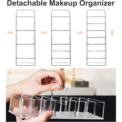 Kosmetik Organizer Acryl Aufbewahrungsboxen 8 Fächer