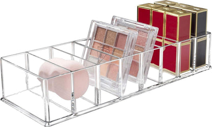 Abnehmbarer Kosmetik Organizer 8 Fächer Acryl Aufbewahrungsboxen