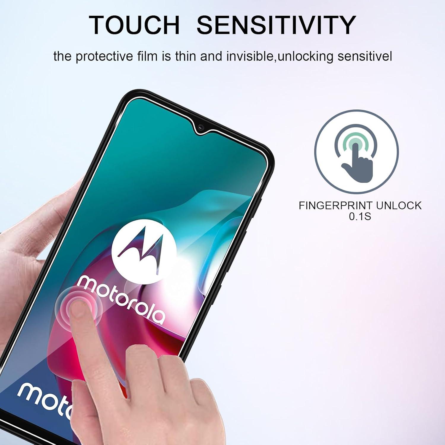 Schutzfolie Motorola Moto G10 G30 Panzerfolie 4er Set 9H Hartglas