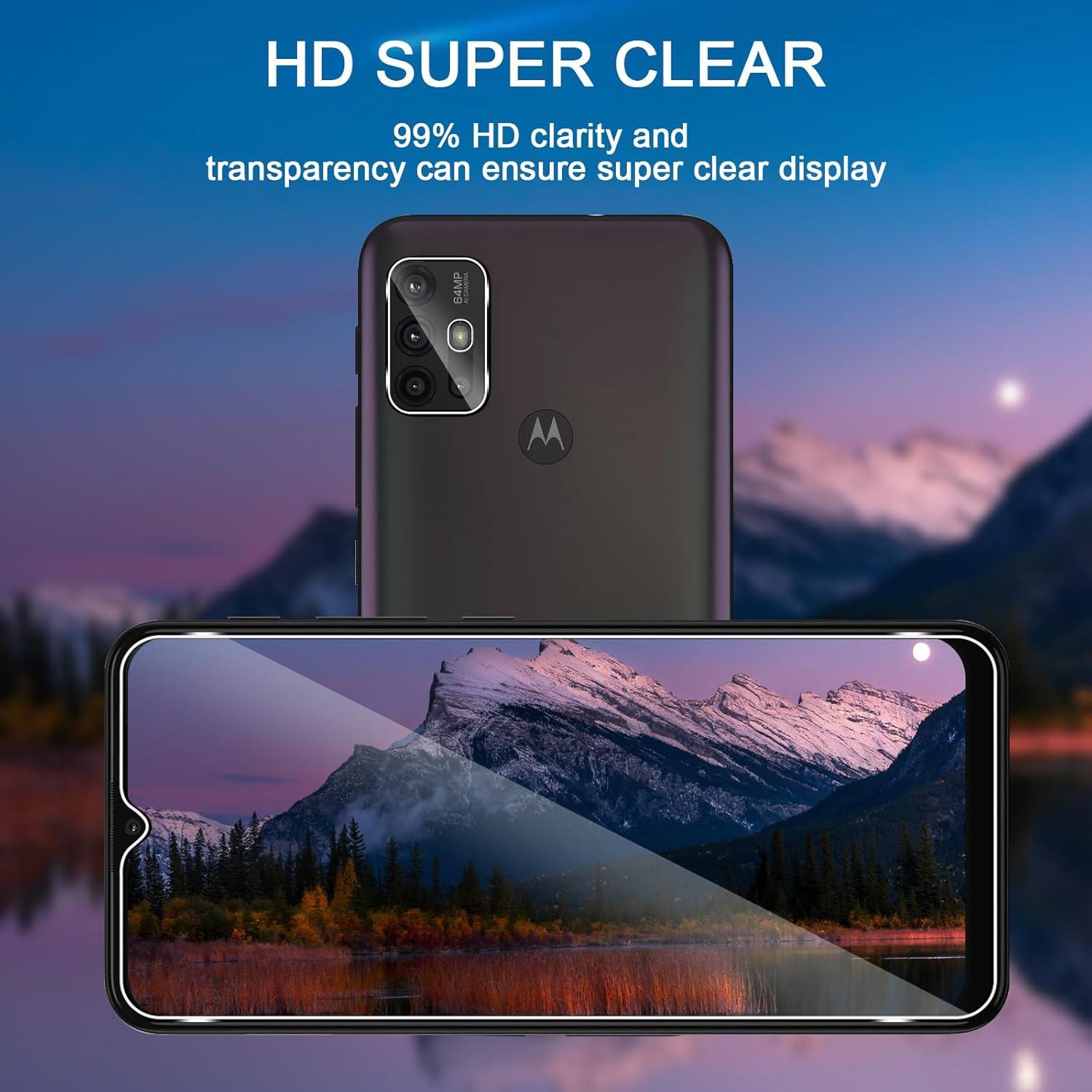 Schutzfolie Gehärtetem Glas für Motorola Moto G10 G30 4er-Set