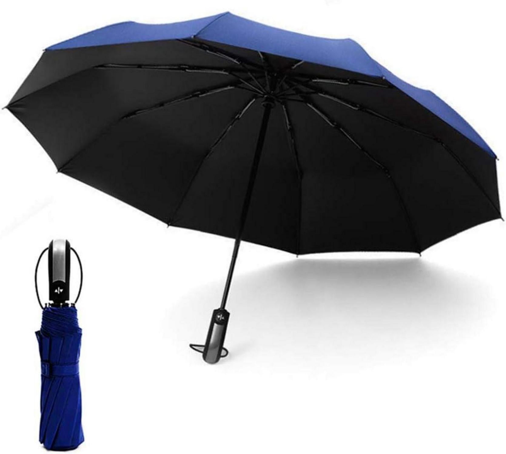 Sturmfester Regenschirm 140 Km/h Winddichter Taschenschirm