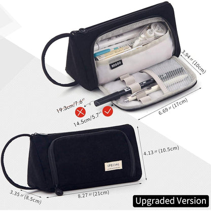 Großes Federmäppchen mit viel Fassungsvermögen für Schule