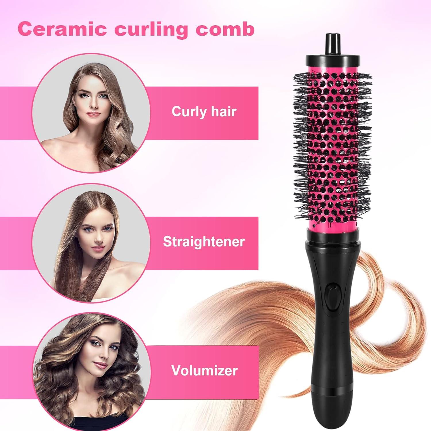 6er Set Keramik Lonic Runde Haarbürsten Barrel Friseursalon Styling