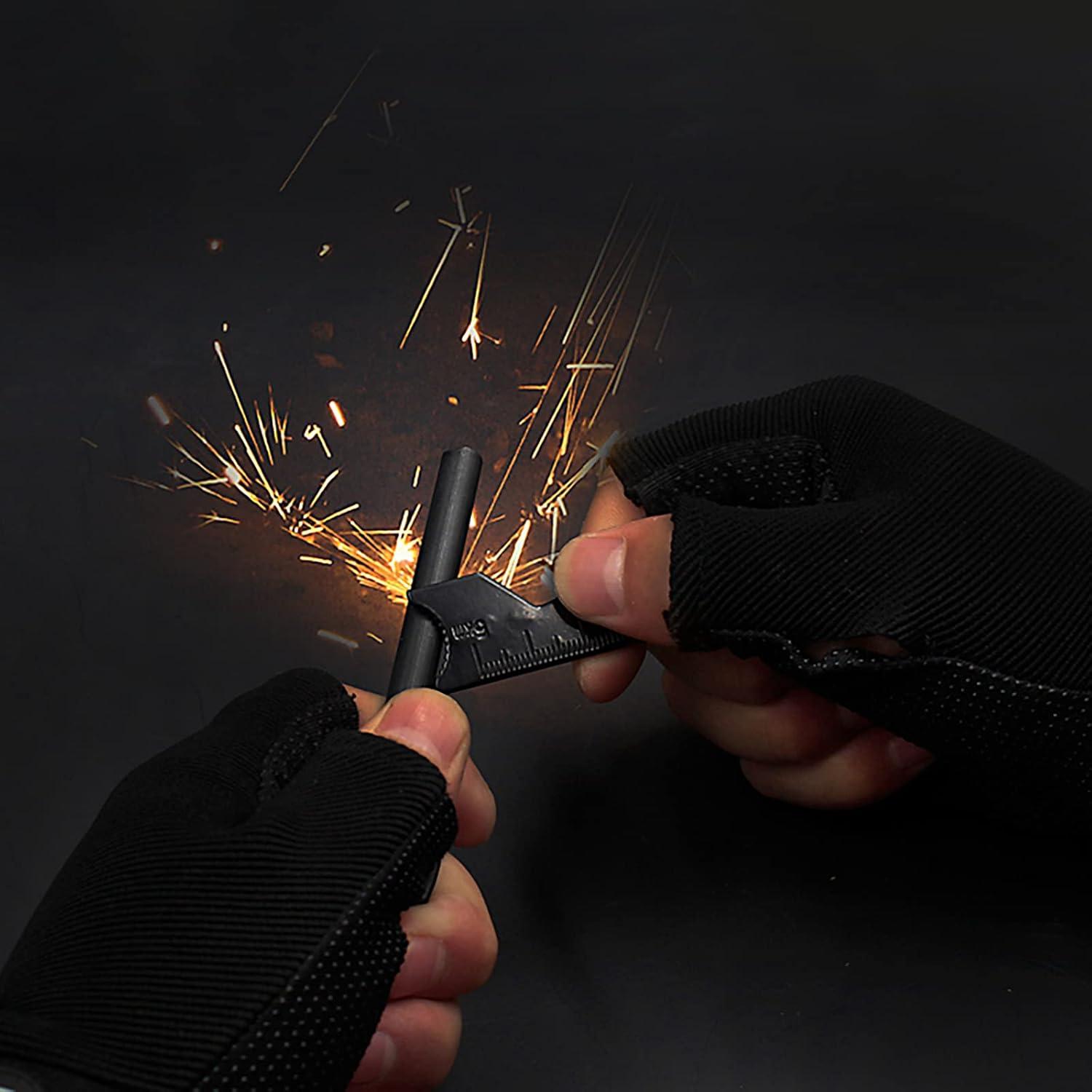 Feuerstahl Feuerstein Survival Outdoor Ausrüstung Set XXL