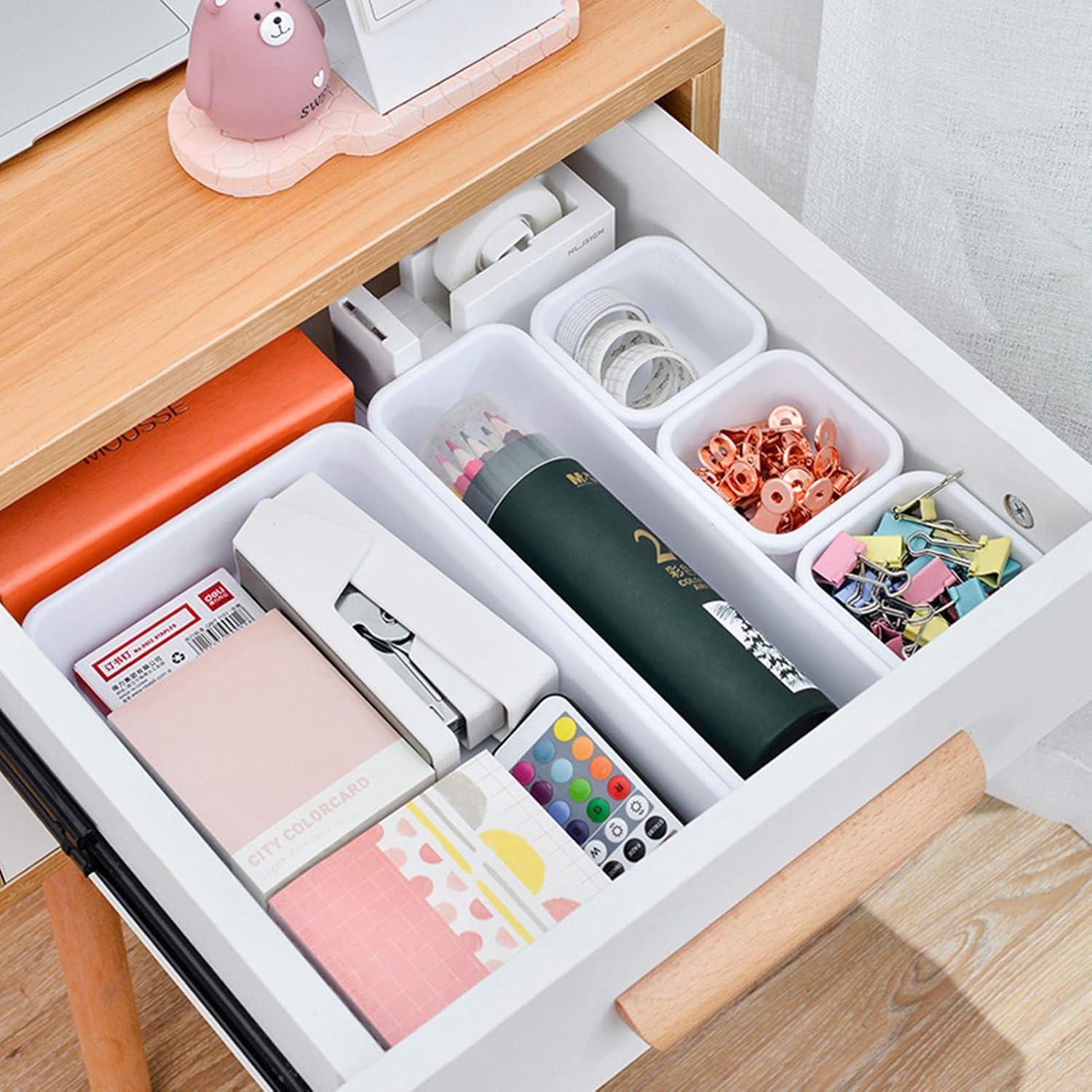 8er Set Schubladen Organizer Aufbewahrungsbox Ordnungssystem