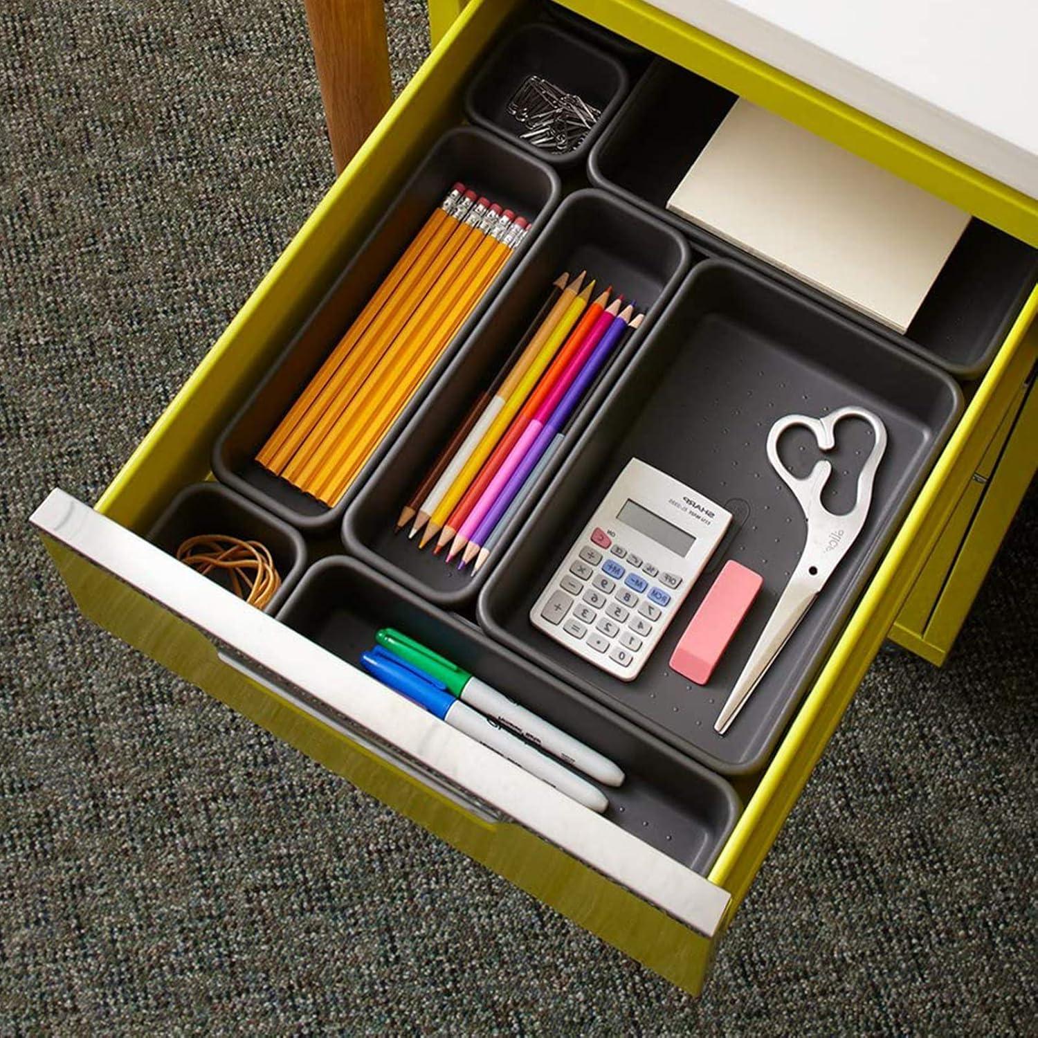 Schubladen Organizer Set 8-teilig Aufbewahrungsbox Ordnungssystem