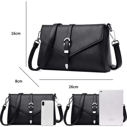 Damen Umhängetasche aus PU-Leder Elegant Schultertasche
