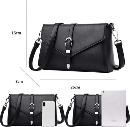 Umhängetasche PU-Leder Schultertasche Elegant Damen Handtasche Schick