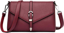 Umhängetasche aus PU-Leder Damen Elegant Handtasche Tasche