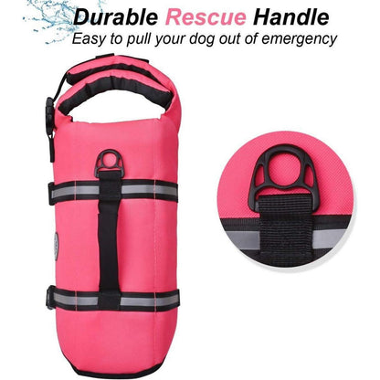 VIVAGLORY Rettungsweste Hund Schwimmweste Auftrieb