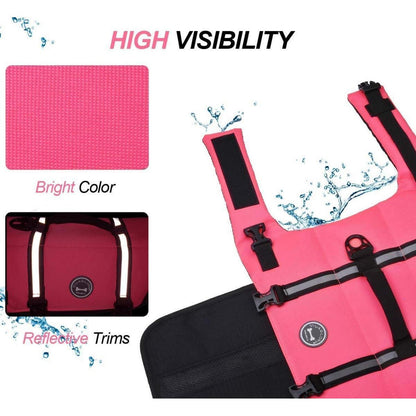 VIVAGLORY Rettungsweste Hund Schwimmweste Auftrieb