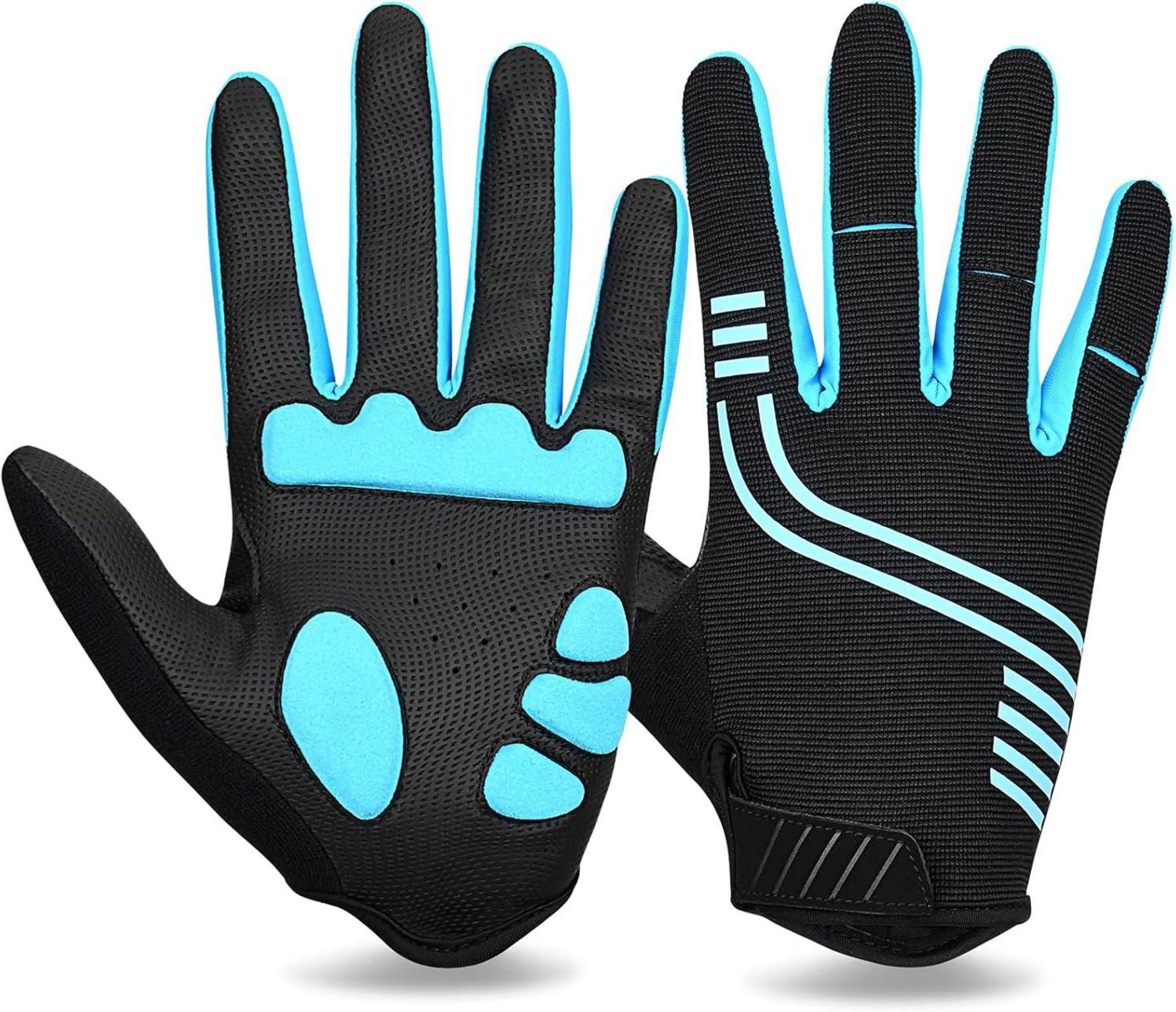 Fahrradhandschuhe Mountainbike Gel stoßdämpfend atmungsaktiv