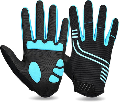 Fahrradhandschuhe Mountainbike Gel stoßdämpfend atmungsaktiv
