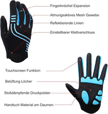 Cevapro Fahrradhandschuhe Herren Damen rutschfeste
