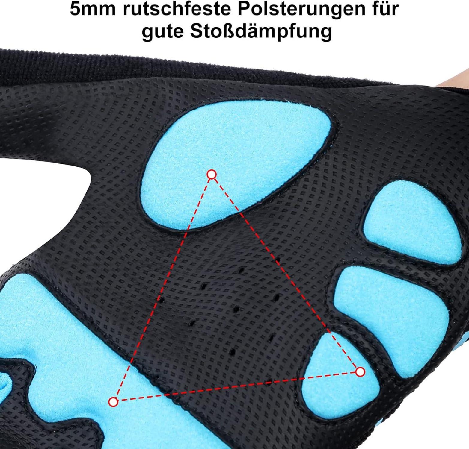 Cevapro Fahrradhandschuhe Herren Damen Mountainbike Gel Fitness Rutschfest