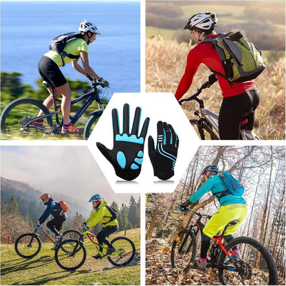 Fahrradhandschuhe Herren Damen rutschfeste Gel Mountainbike Fitness