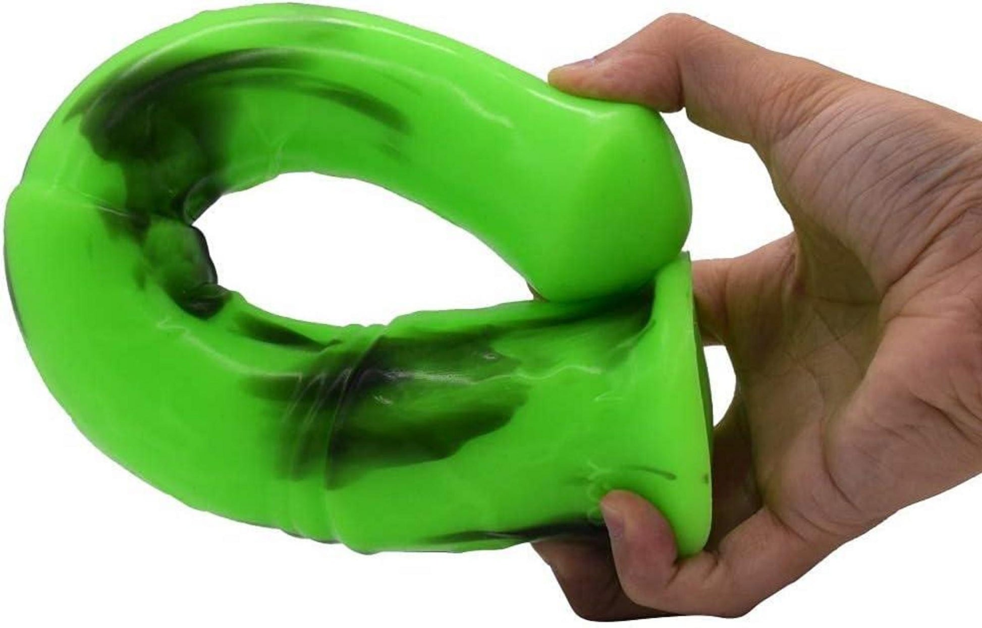 Realistischer Dildo 27 cm Pferd G-Punkt Stimulator Analdildo Schwarz