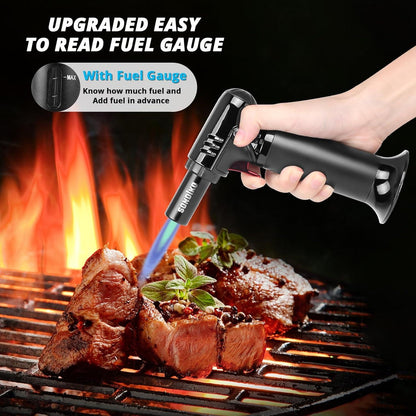 Flambierbrenner Tankanzeige Bunsenbrenner Creme Brulee