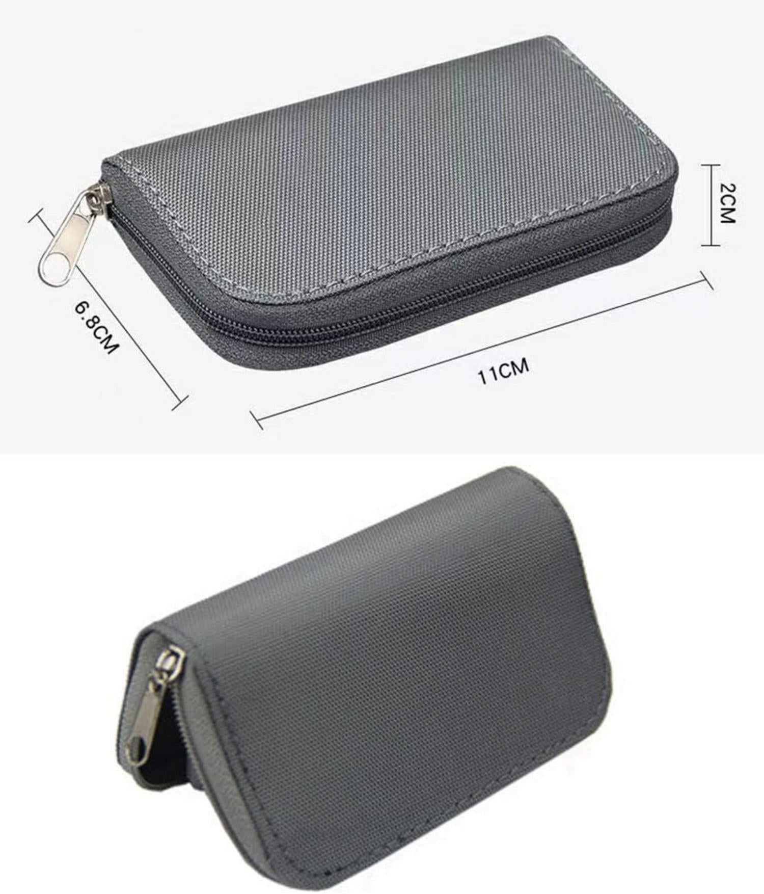 SD Karten Box Schutzhülle Aufbewahrung Tasche Speicherkartenetui 2er Set
