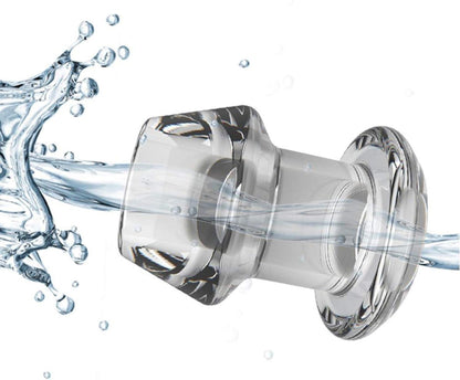 Analplug mit Stecker,Transparent Anal Expansion für Frauen Manner Paare