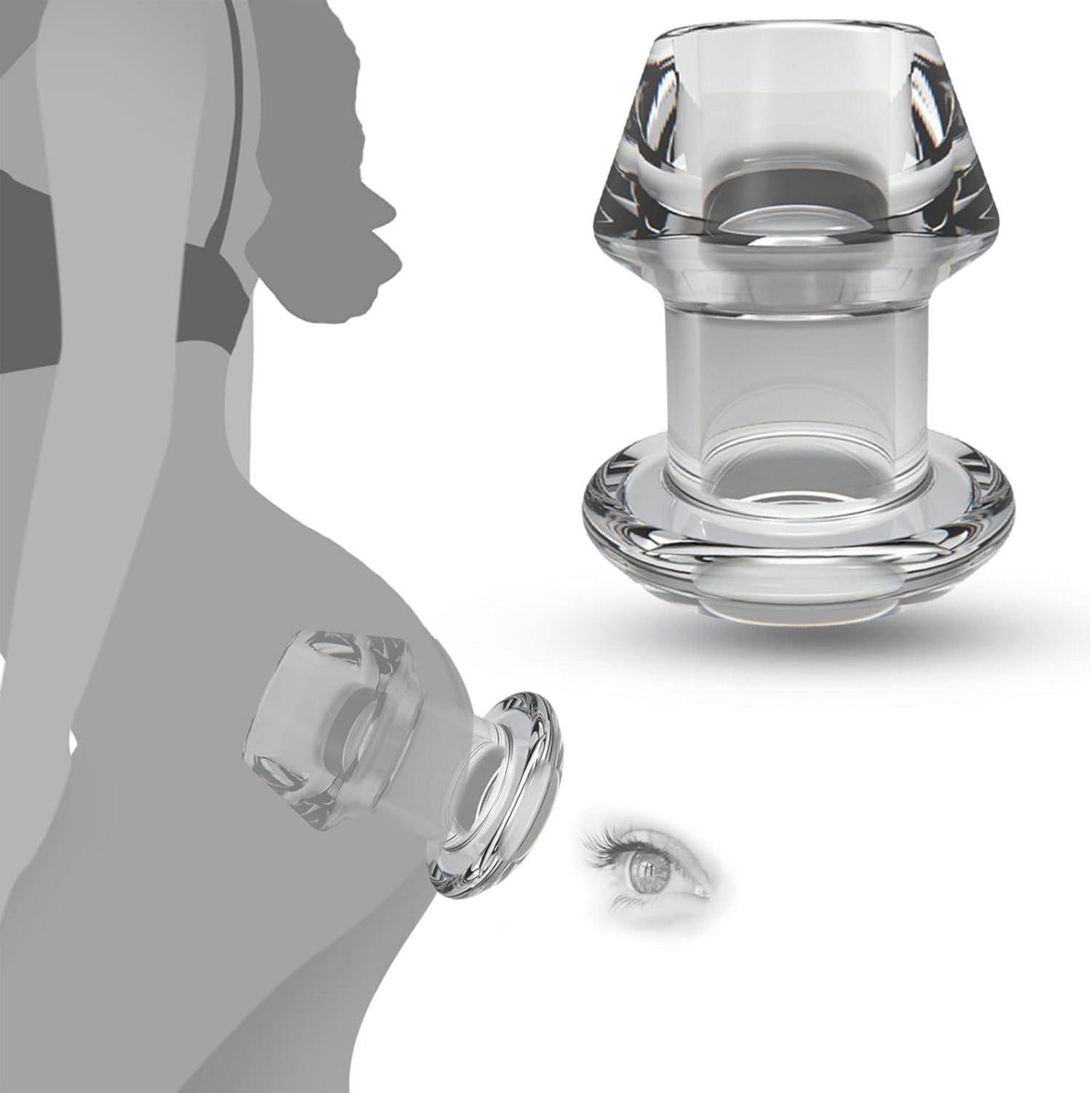 Hohler Anal Expander Transparent Sexspielzeug Frauen Männer Paare