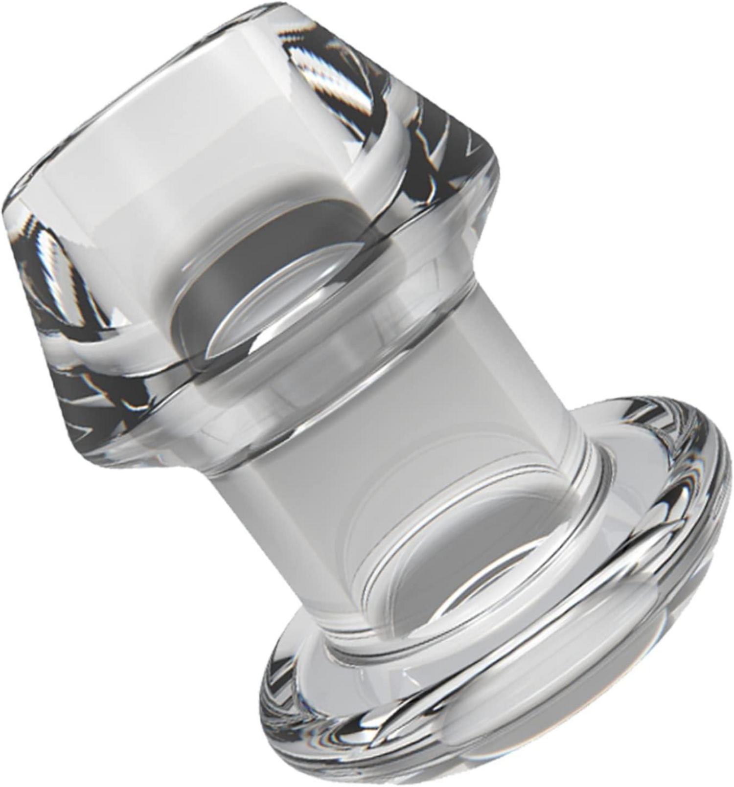 Hohl Analplug Transparent Prostata Massage Einlauf Dilatator