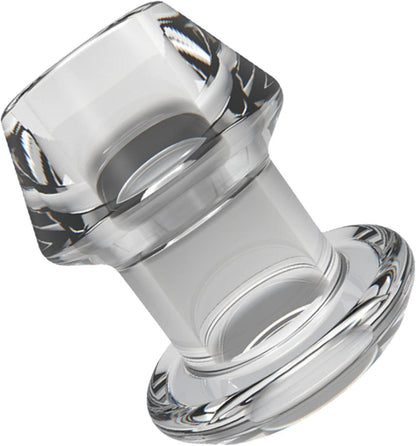 Hohl Analplug Transparent Prostata Massage Einlauf Dilatator