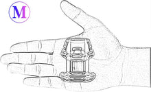 Transparenter Hohl Anal Expander mit Stecker - Prostata