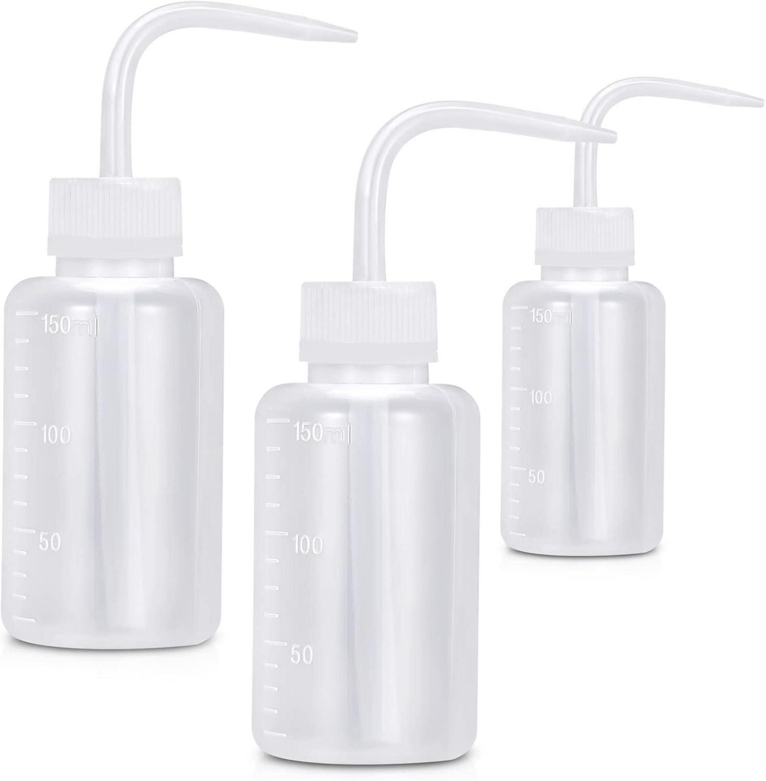 Spritzflasche 3er Pack 150ml Laborflasche Squeeze Flasche extra leicht