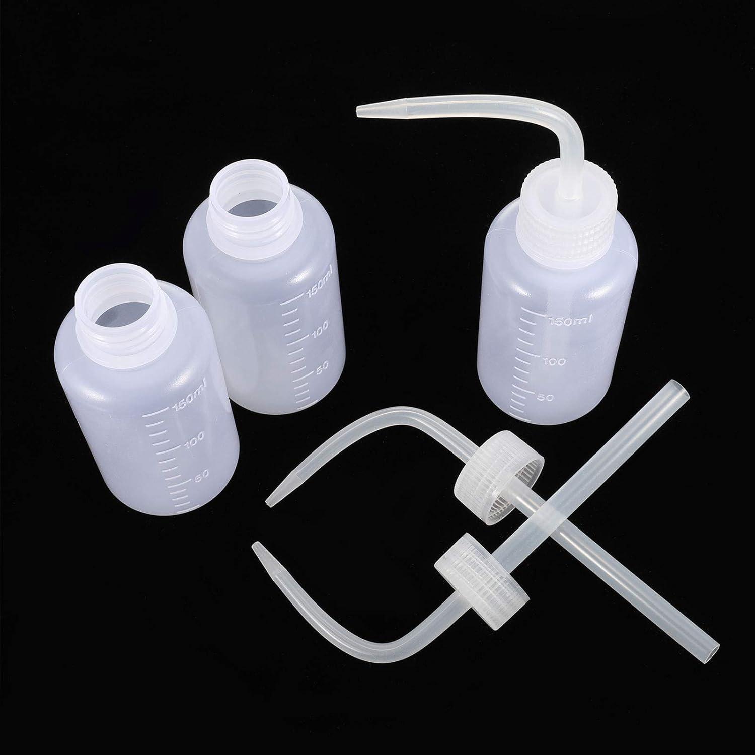 3er Pack 150ml Spritzflasche Laborflasche für Pflanzenbewässerung