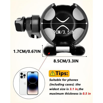 Universeller Kinderwagen-Getränkehalter mit Handyhülle und