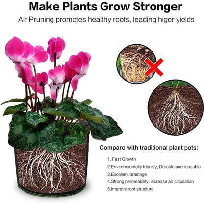 Tomaten Pflanzbeutel 5X 20L Grow Bag für Tomaten Gemüse