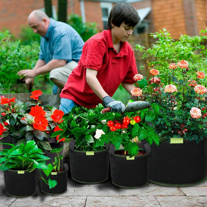 Tomaten Pflanzbeutel 5X 20L Grow Bag für Tomaten Gemüse